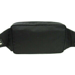 Prada Waist Body Bag Black Pouch